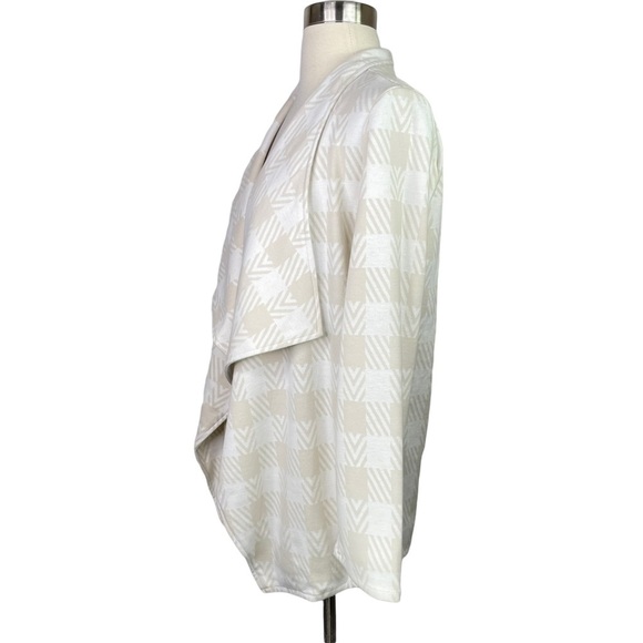 Stitch Fix l BB DAKOTA London Plaid Open Drape Knit Jacket, Small - Picture 6 of 8